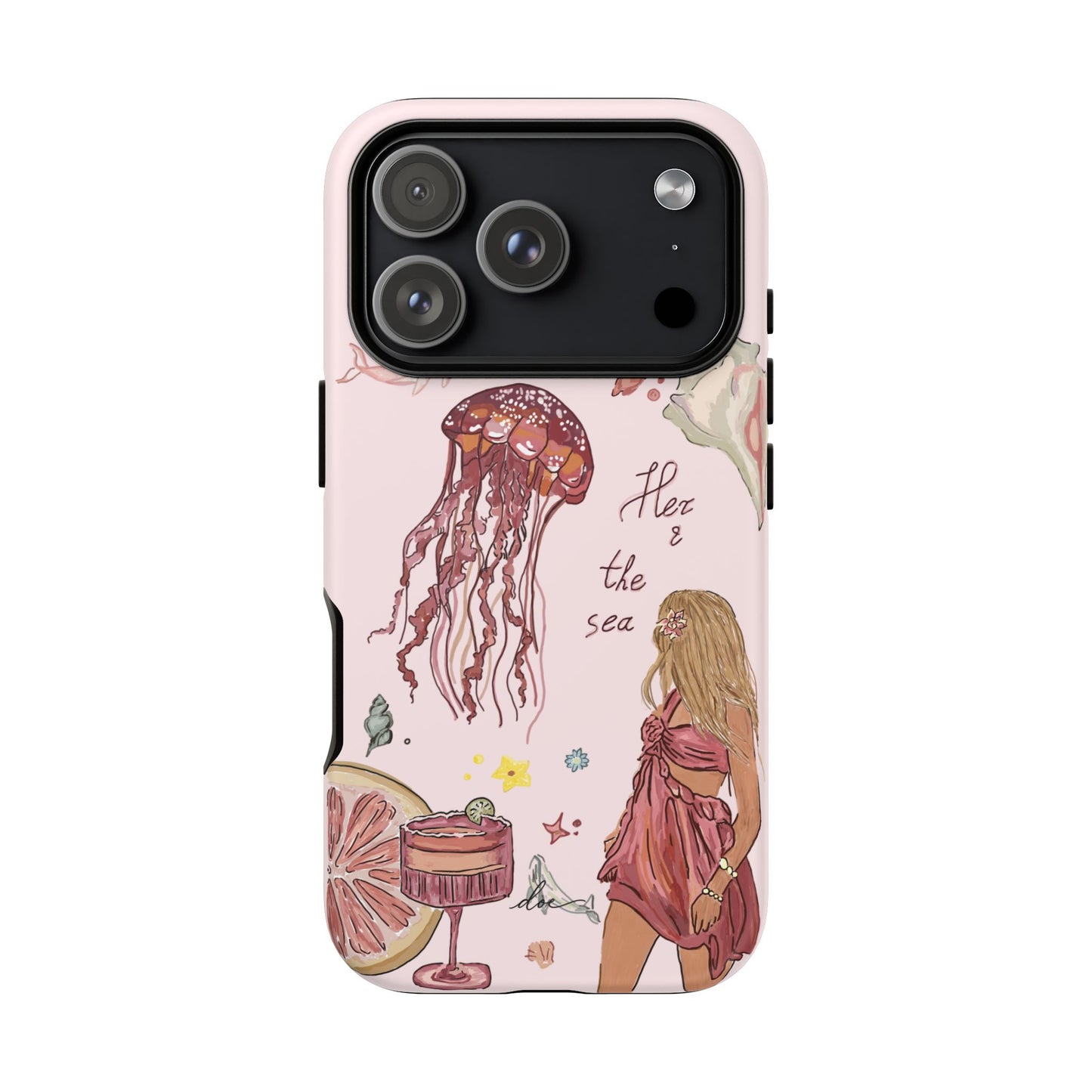 Her & The Sea iPhone Case