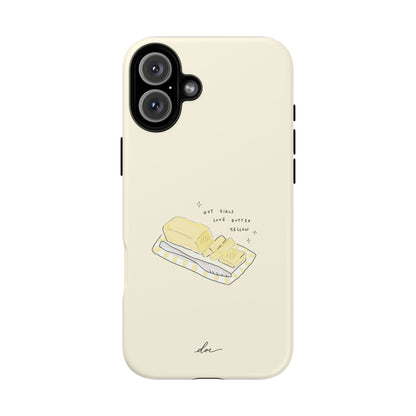 Butter Yellow iPhone Case