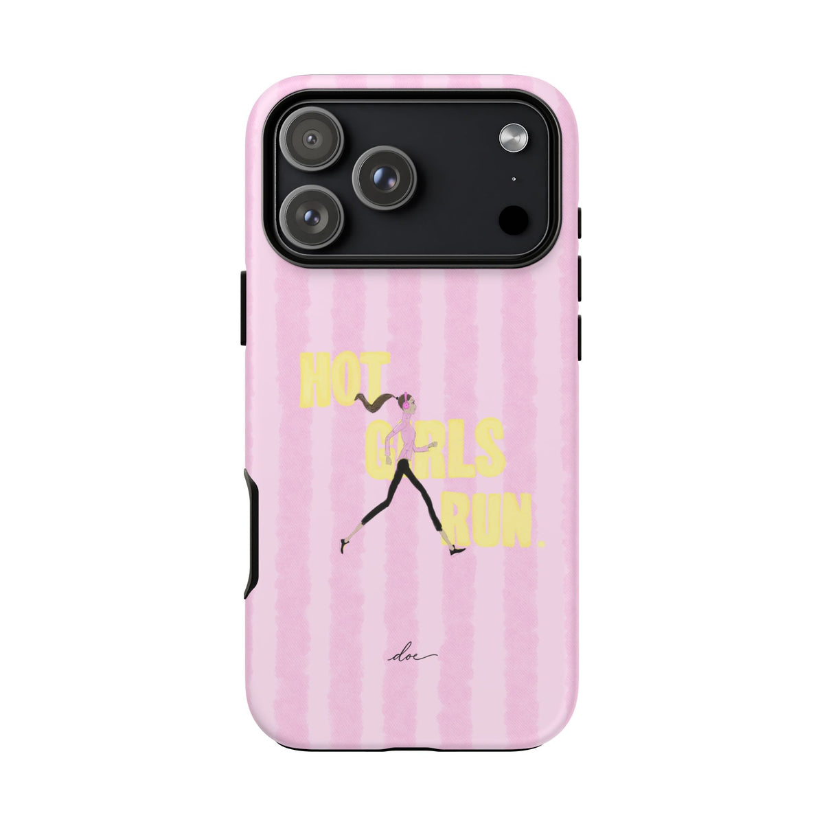 Hot Girls Run iPhone Case