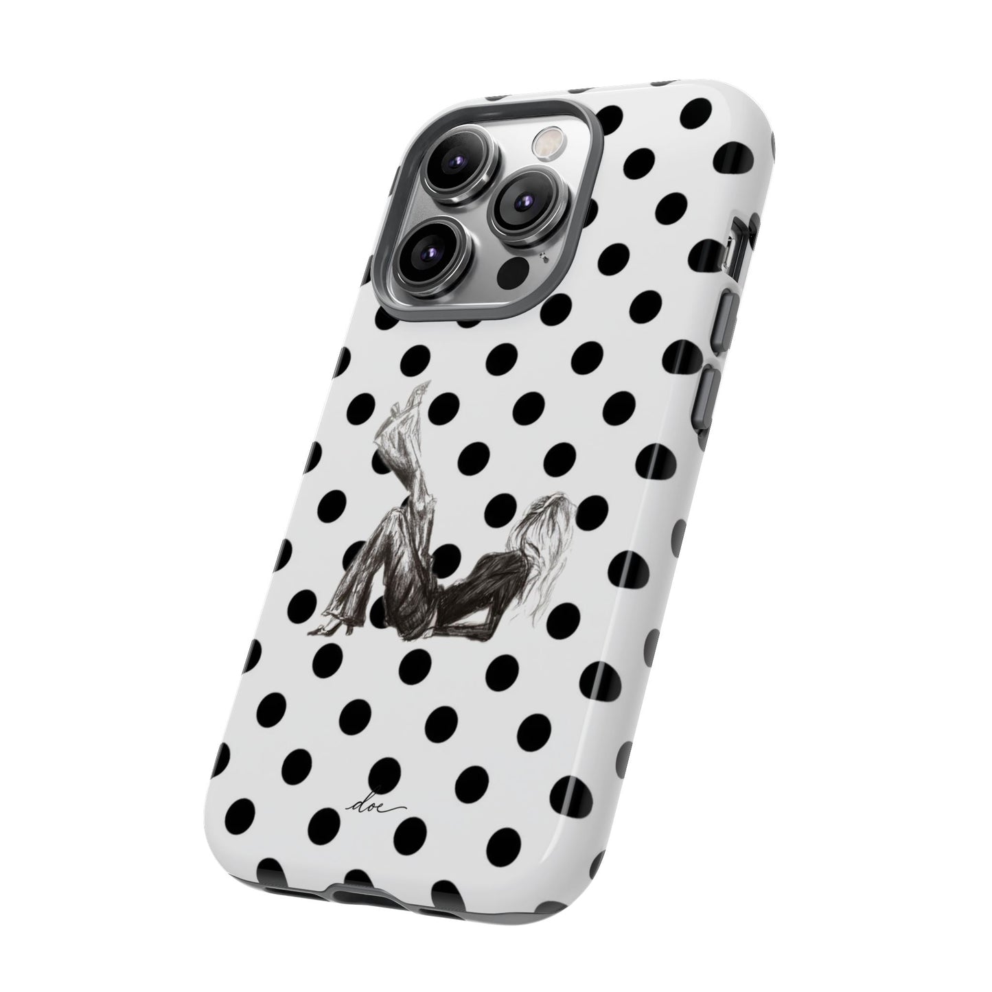 Polka Vouge Club iPhone Case