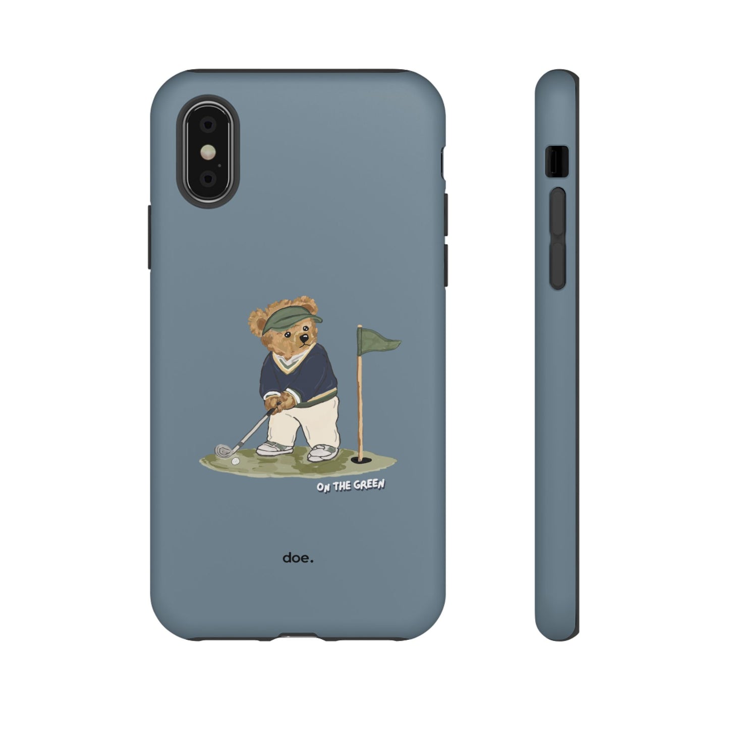 Bear Under Par iPhone Case