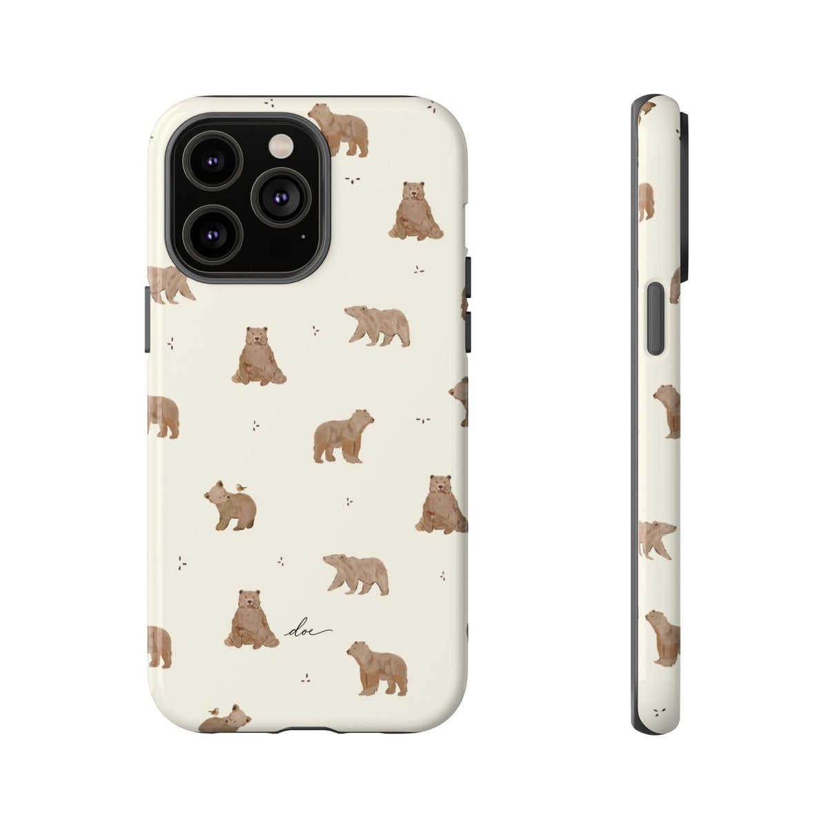 Brown Bears iPhone Case