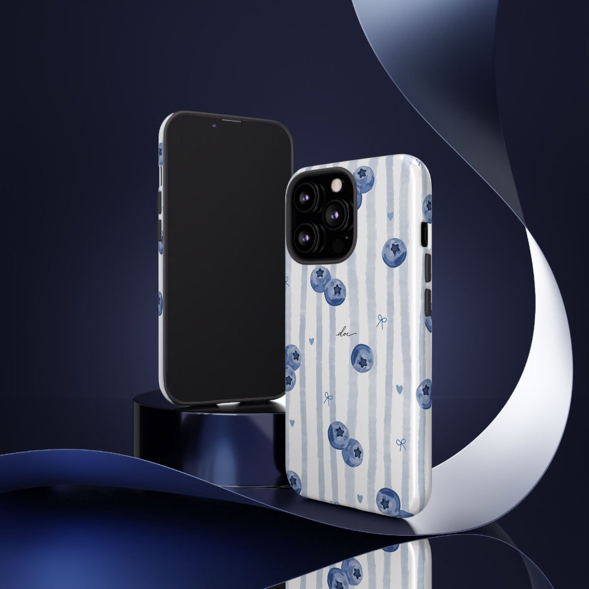 Blueberries iPhone Case