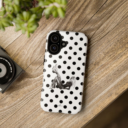 Polka Vouge Club iPhone Case
