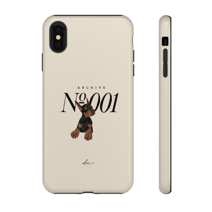 Doberman 001 iPhone Case