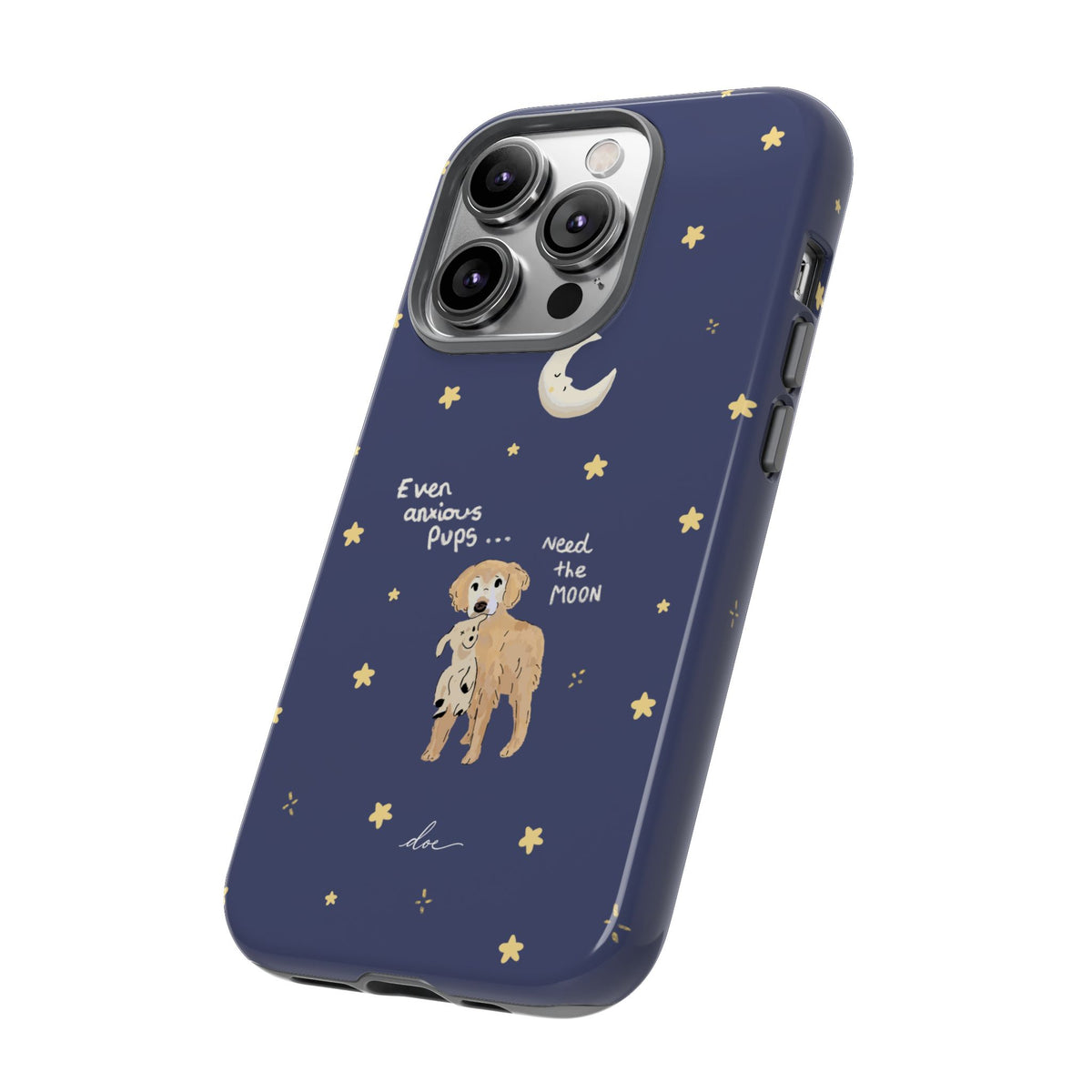 Anxious Pup iPhone Case