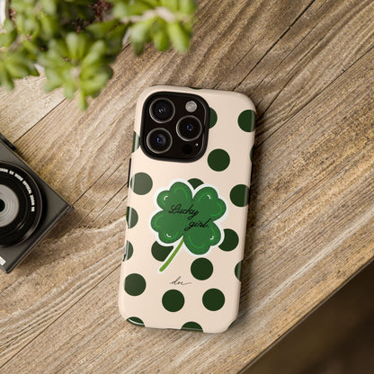 Lucky Girl iPhone Case