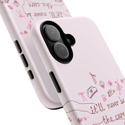 Never The Cure iPhone Case