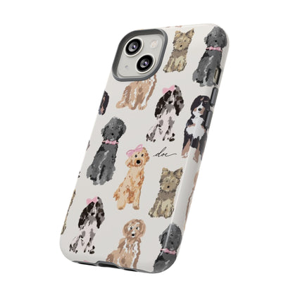 Puppy Party iPhone Case