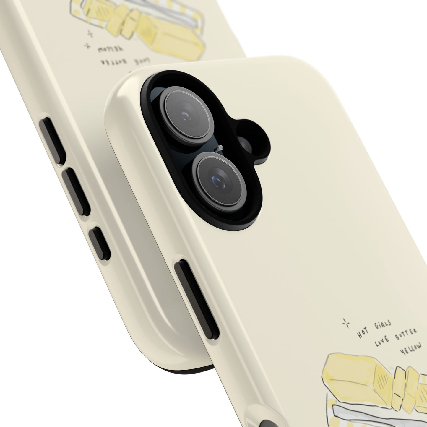 Butter Yellow iPhone Case