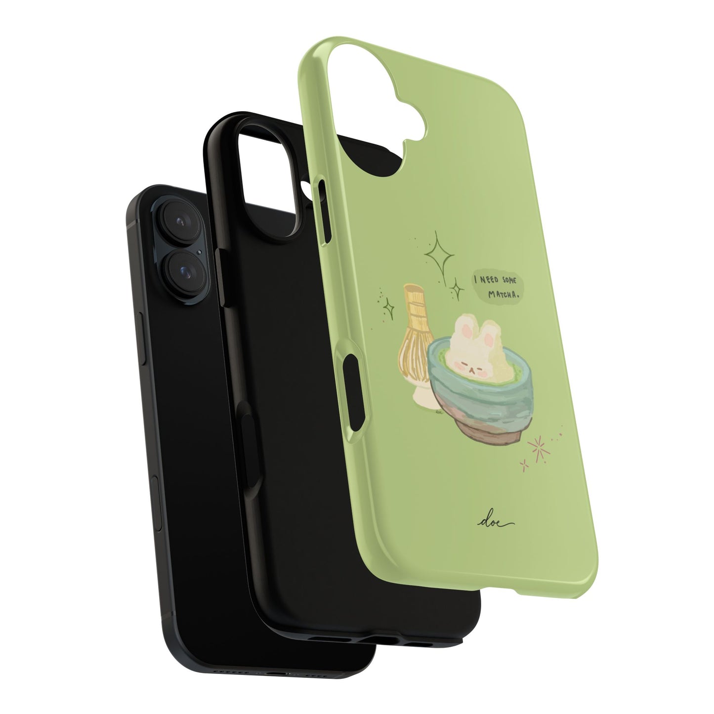 I Need Matcha! iPhone Case