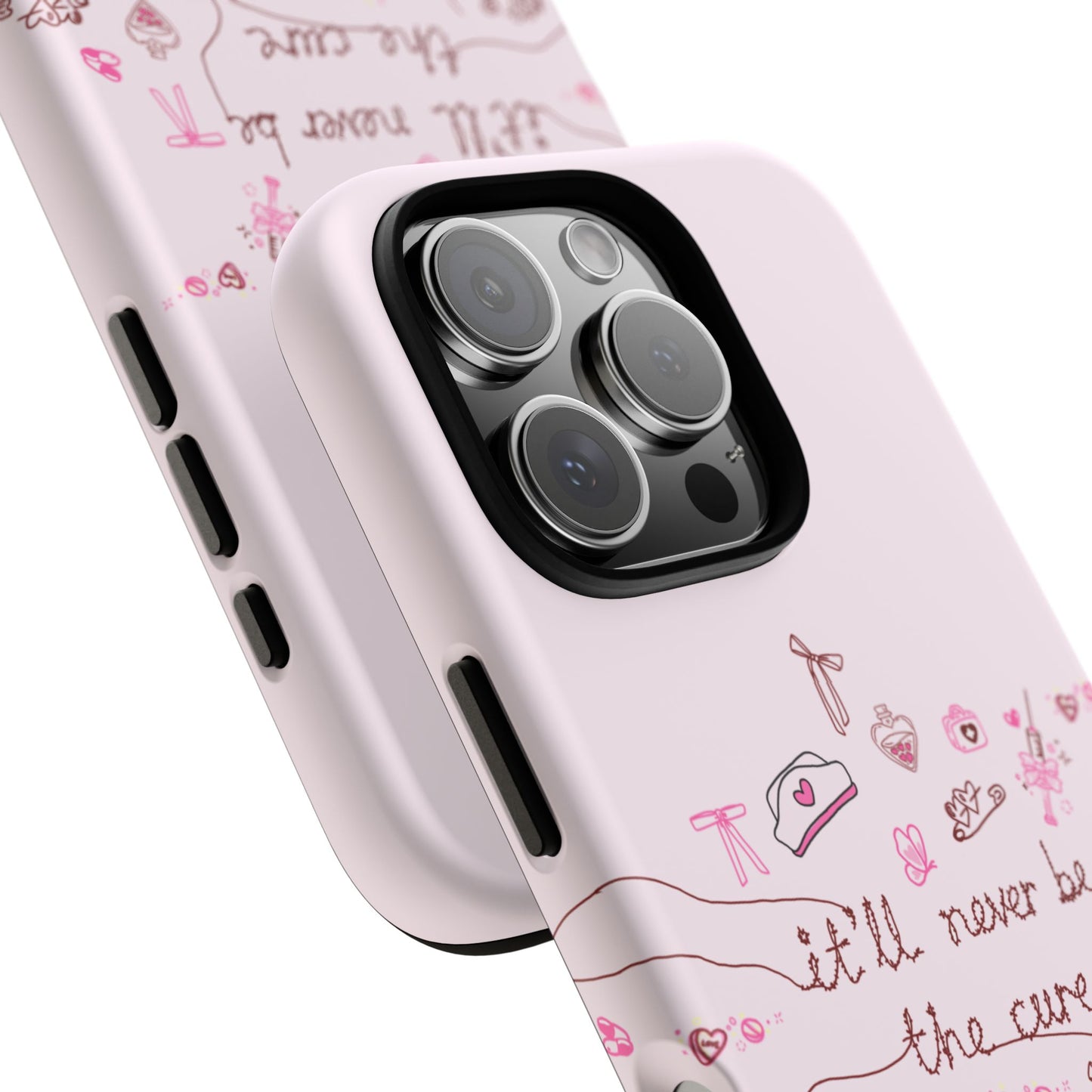 Never The Cure iPhone Case