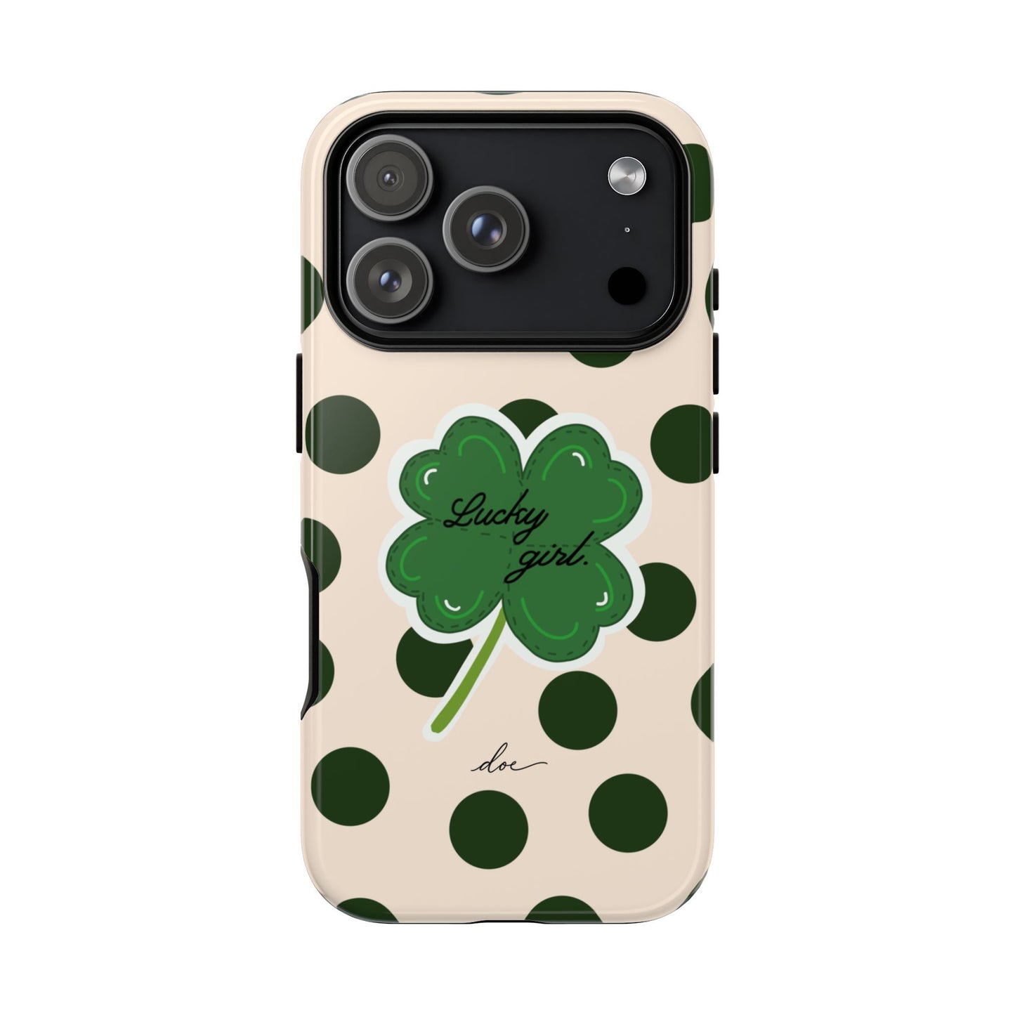 Lucky Girl iPhone Case