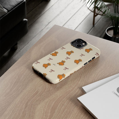 Pumpkin Bows iPhone Case