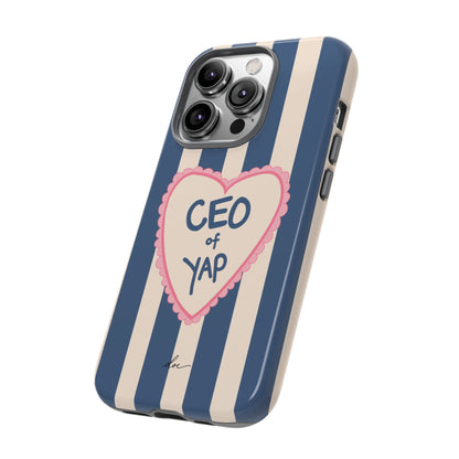 CEO Of Yap iPhone Case