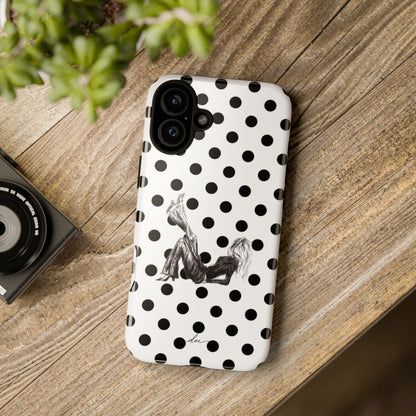 Polka Vouge Club iPhone Case