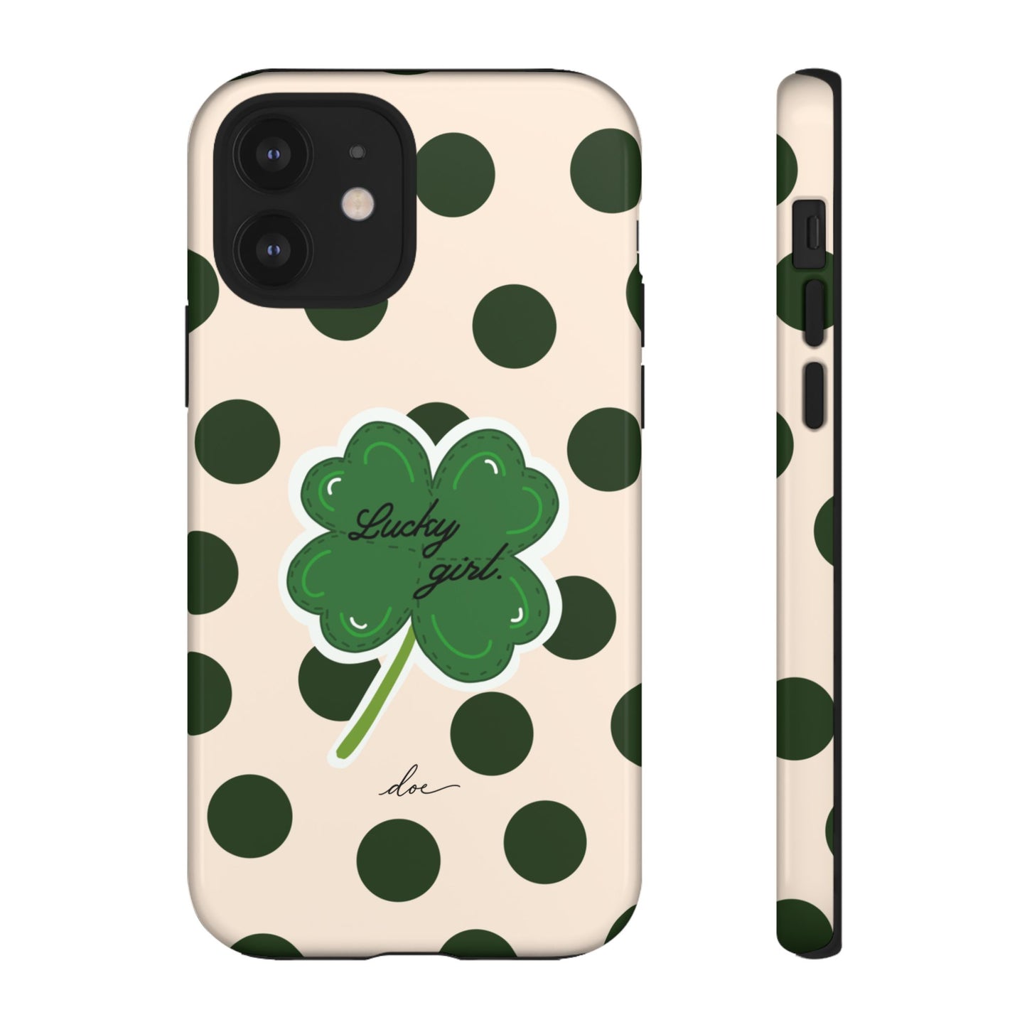 Lucky Girl iPhone Case