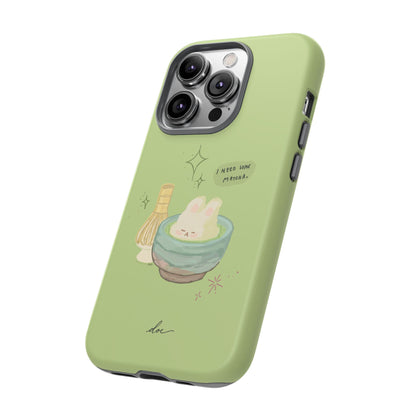 I Need Matcha! iPhone Case