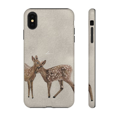 Deer Duo iPhone Case