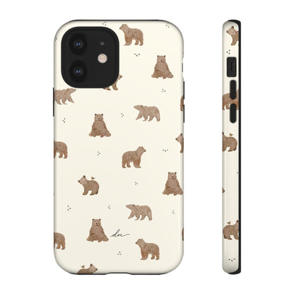 Brown Bears iPhone Case