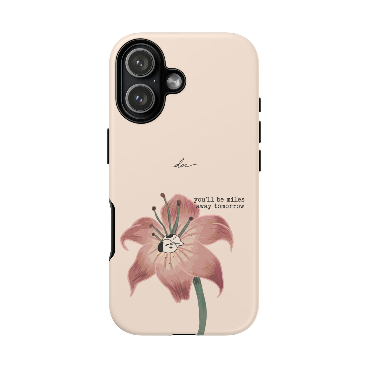 Miles Away iPhone Case