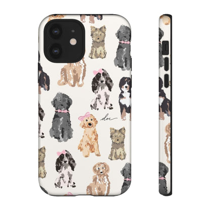 Puppy Party iPhone Case
