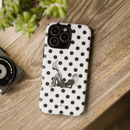 Polka Vouge Club iPhone Case