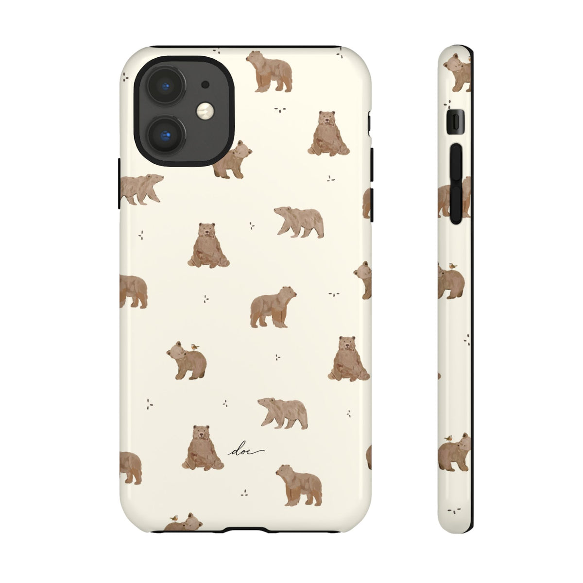 Brown Bears iPhone Case