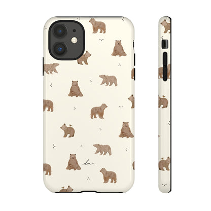 Brown Bears iPhone Case