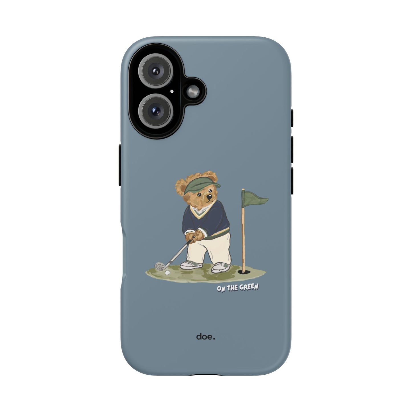 Bear Under Par iPhone Case
