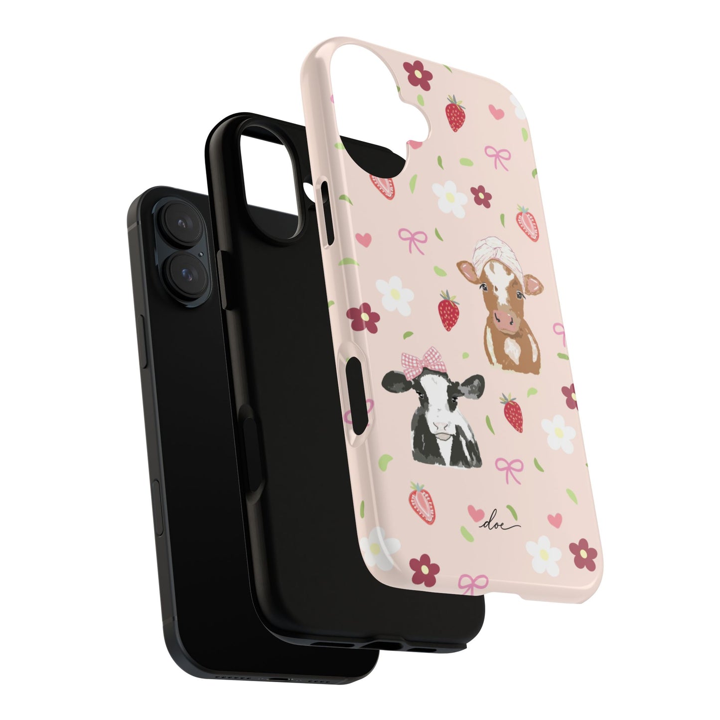 Cowy Chaos iPhone Case
