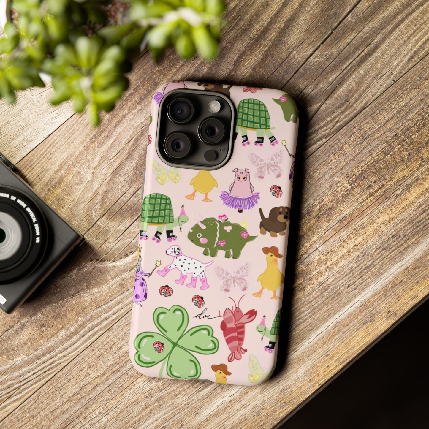 Critters & Creatures iPhone Case