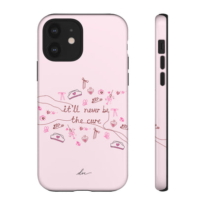 Never The Cure iPhone Case