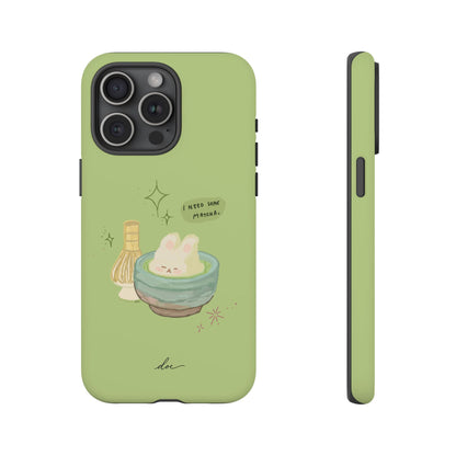 I Need Matcha! iPhone Case