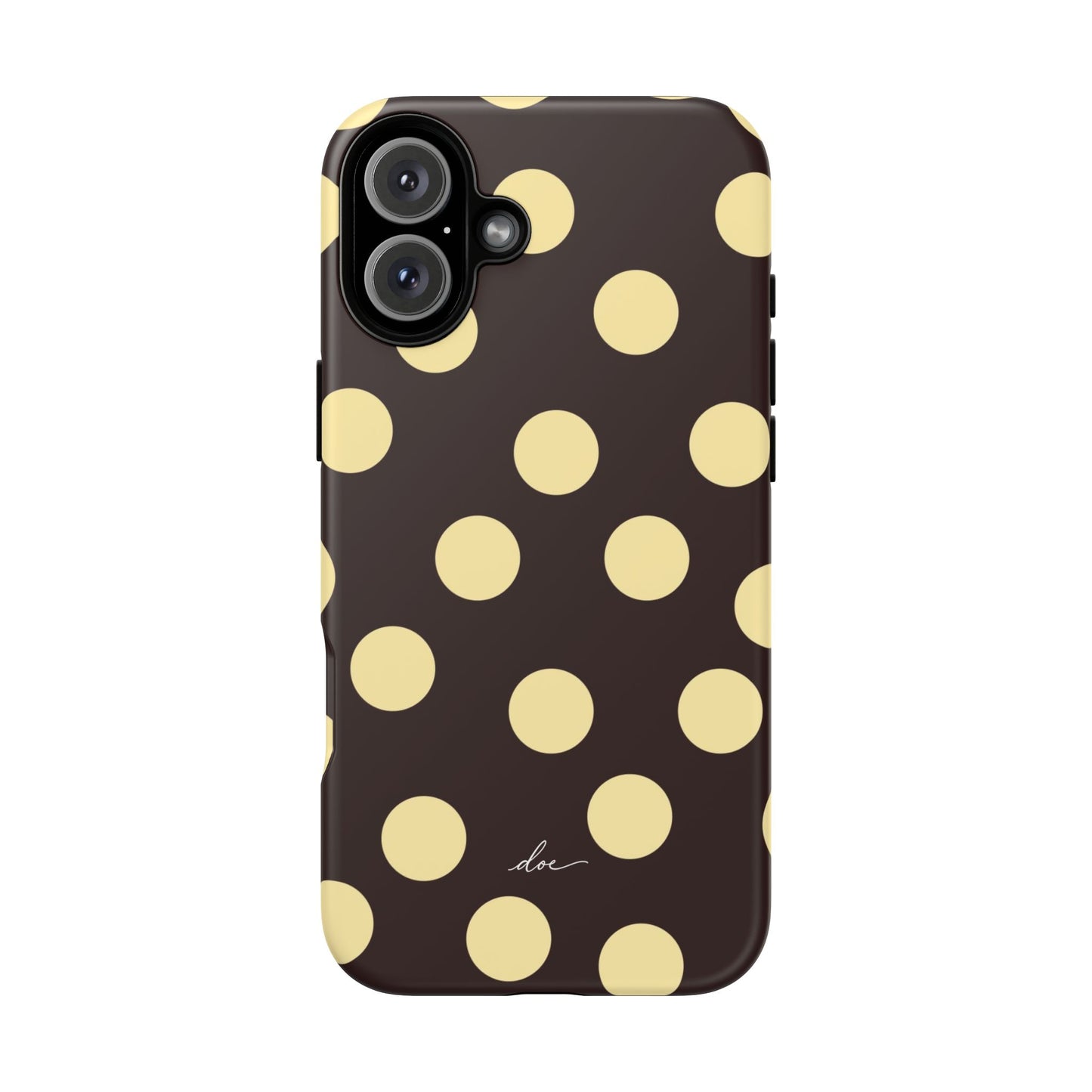 Butter Brown iPhone Case