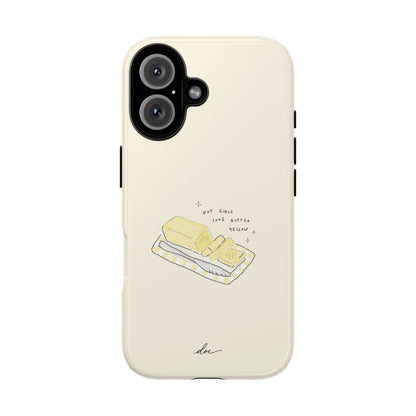 Butter Yellow iPhone Case
