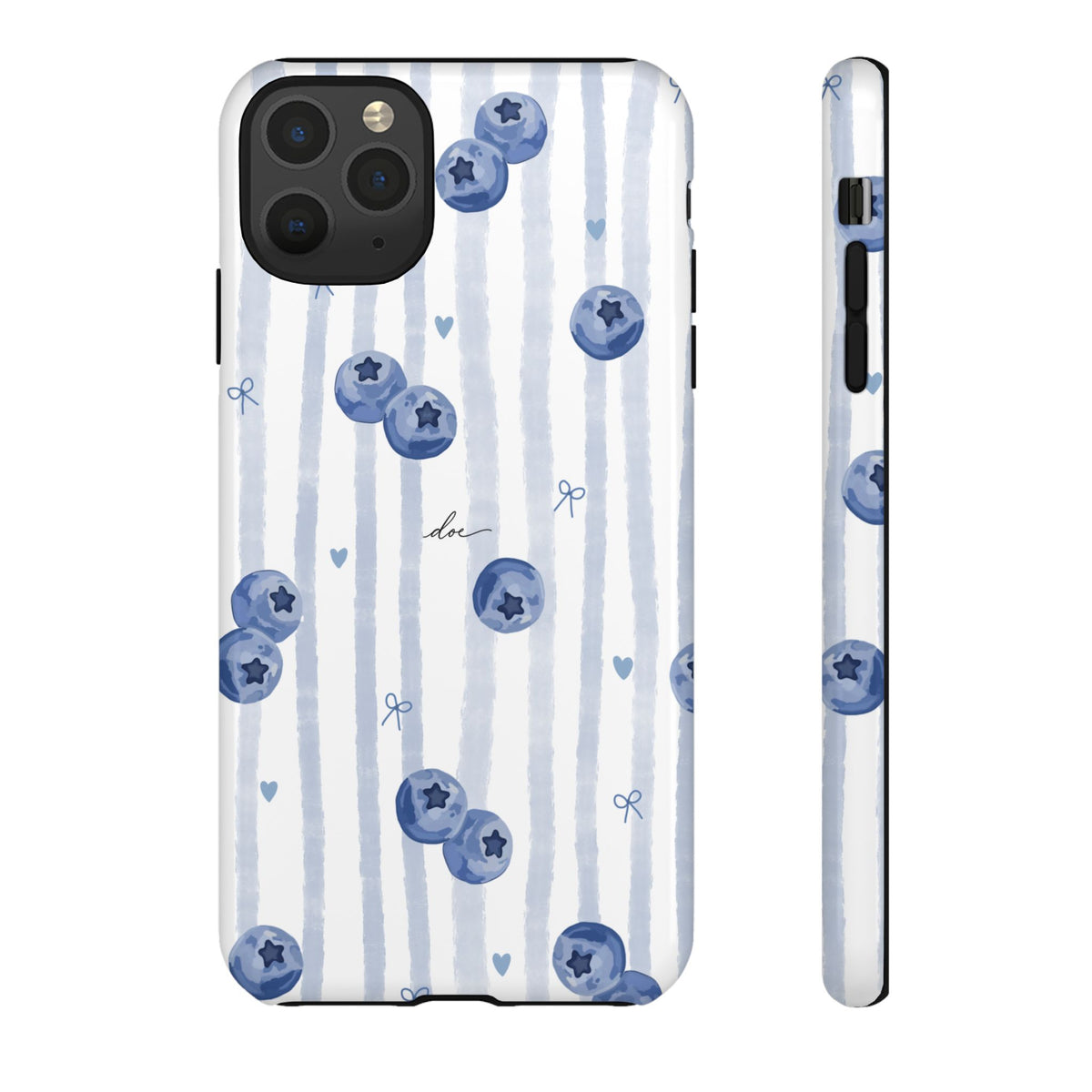 Blueberries iPhone Case