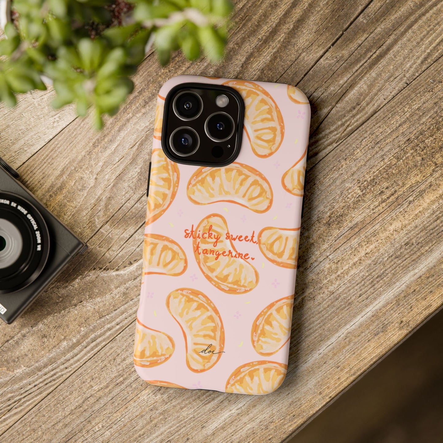 Tangerine iPhone Case