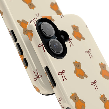 Pumpkin Bows iPhone Case