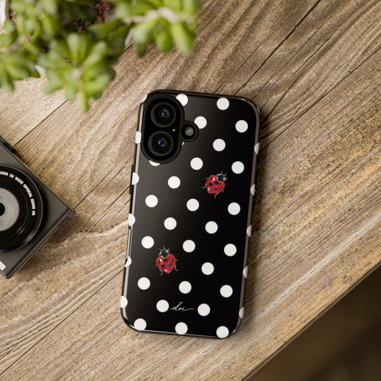 Polka Bug iPhone Case