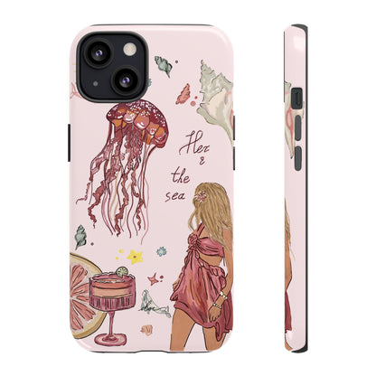 Her & The Sea iPhone Case