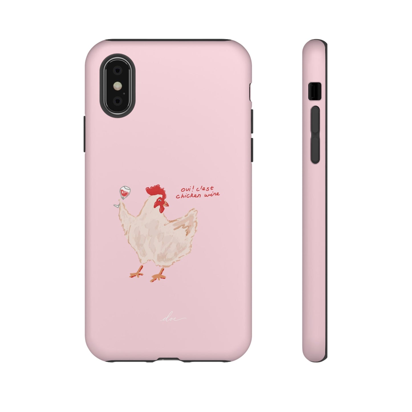 Chicken Wine iPhone Case