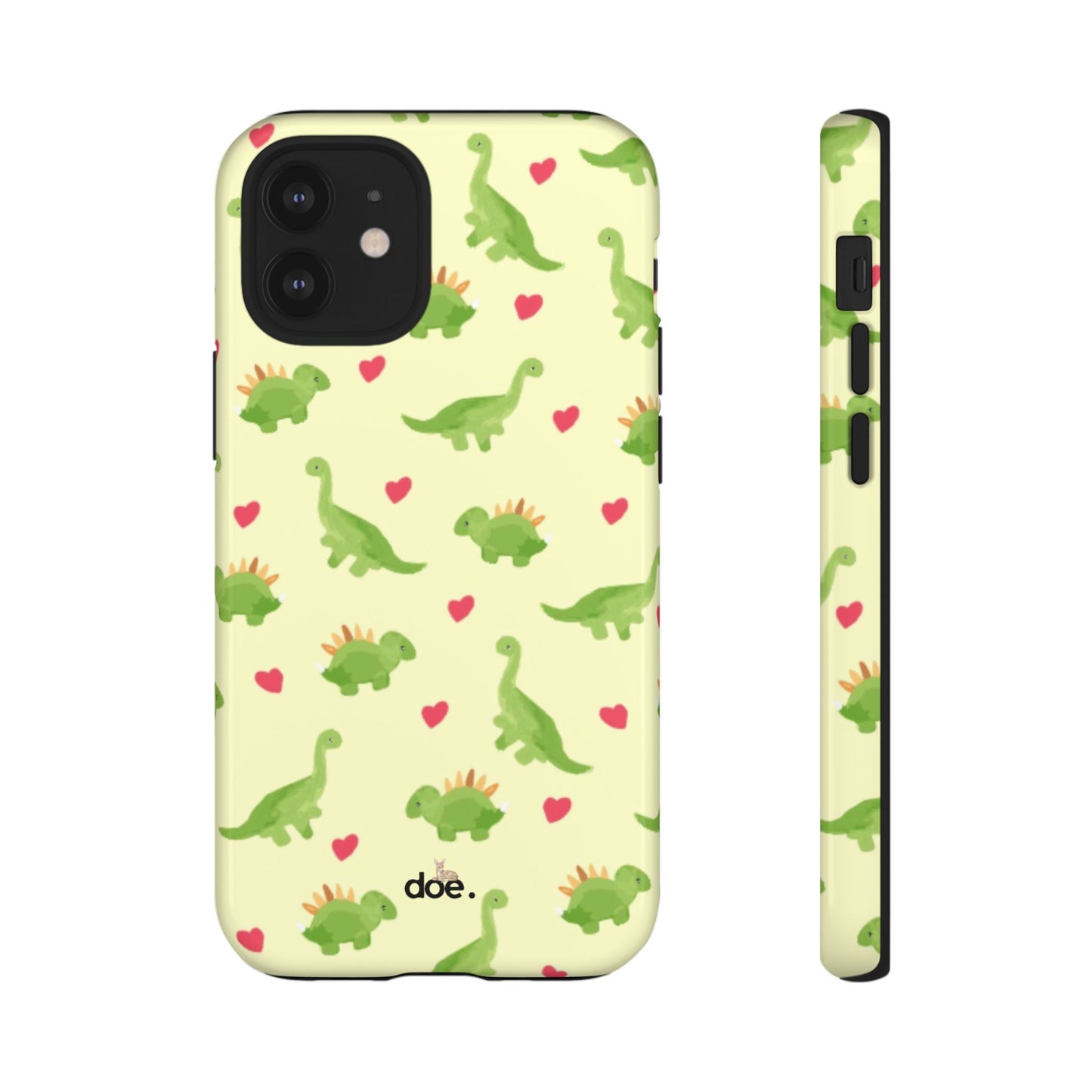 Dino Doodles iPhone Case