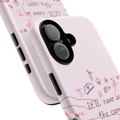 Never The Cure iPhone Case