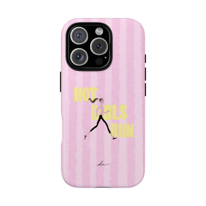 Hot Girls Run iPhone Case