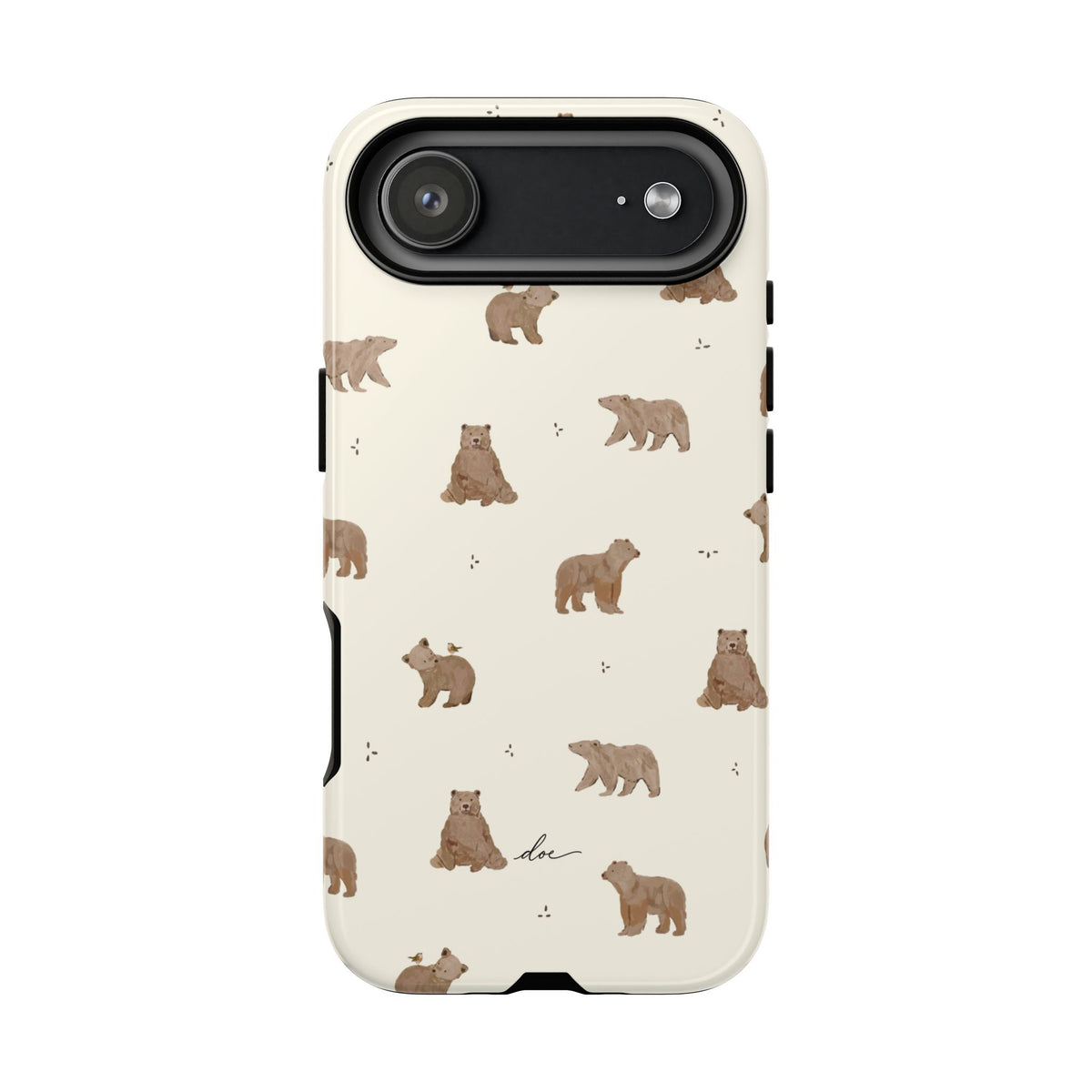 Brown Bears iPhone Case