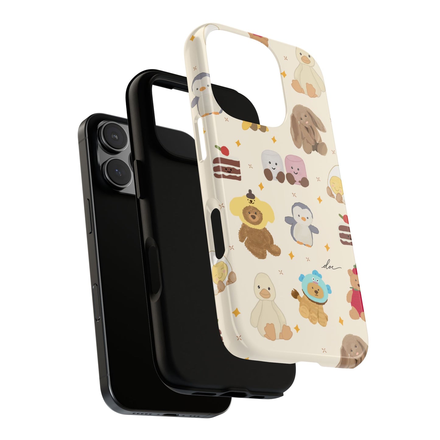 Teddy Chaos iPhone Case