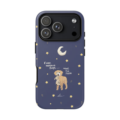 Anxious Pup iPhone Case