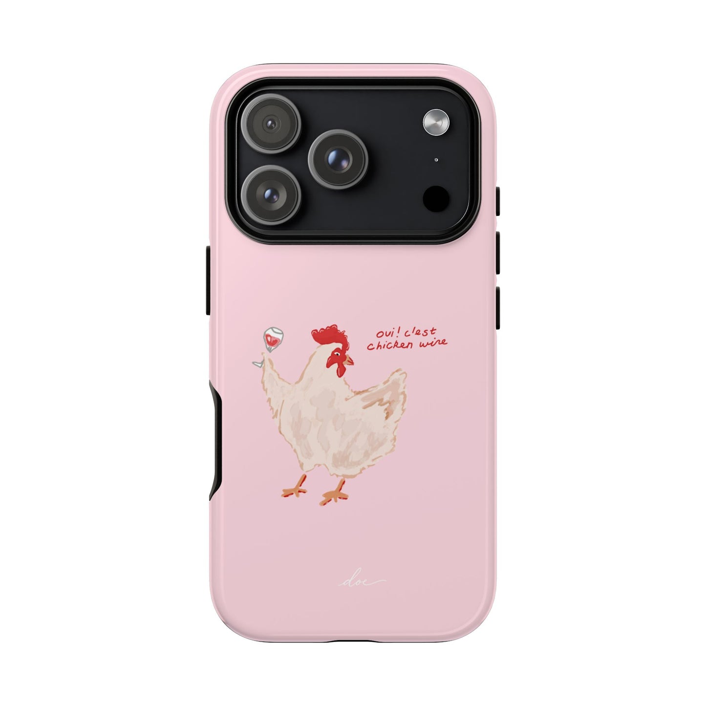 Chicken Wine iPhone Case