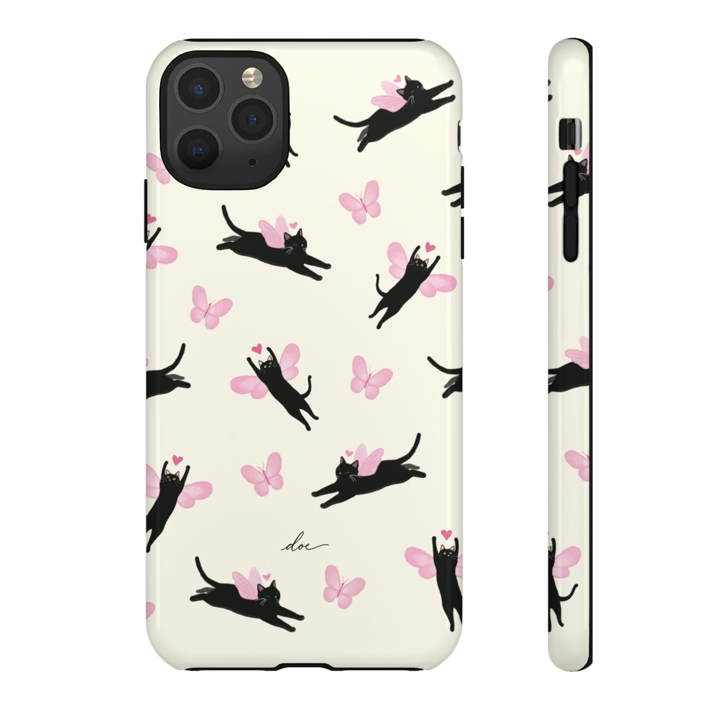 Black Cat iPhone Case